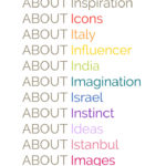 ABOUT Inspiration, il magazine di AIBIJOUX